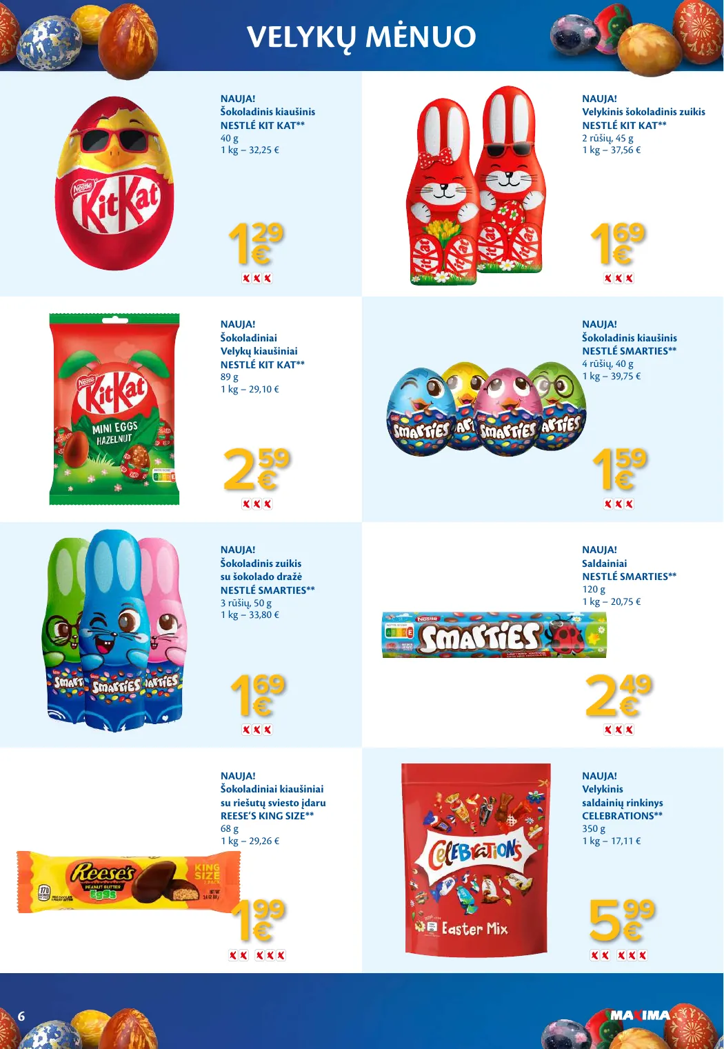 Maxima VELYKŲ MĖNUO – p.6