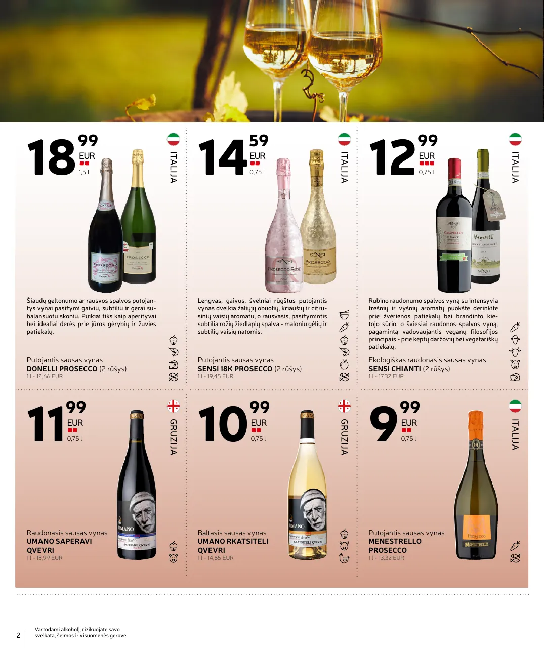 Rimi Alkoholinių gėrimų asortimento katalogas Nr. 19 – p.2