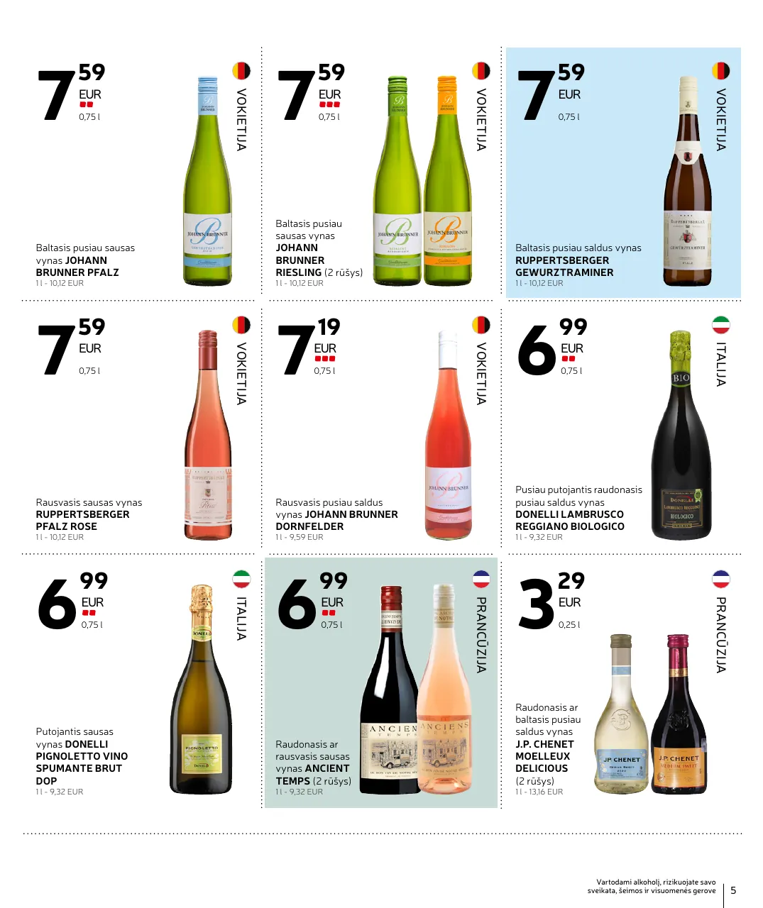 Rimi Alkoholinių gėrimų asortimento katalogas Nr. 19 – p.5