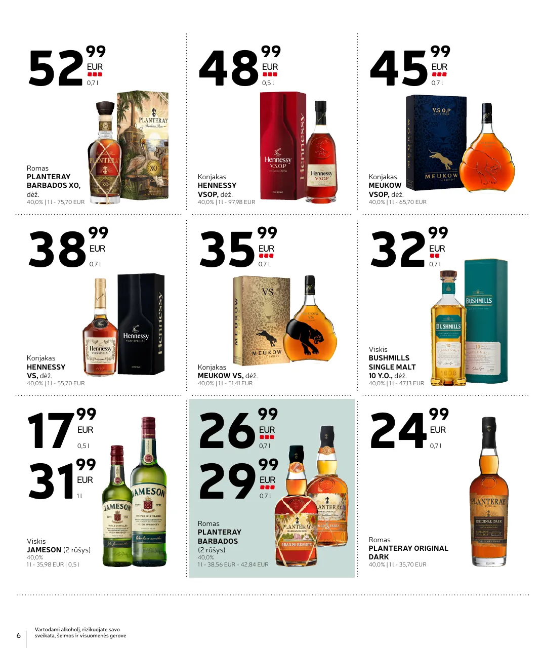 Rimi Alkoholinių gėrimų asortimento katalogas Nr. 19 – p.6