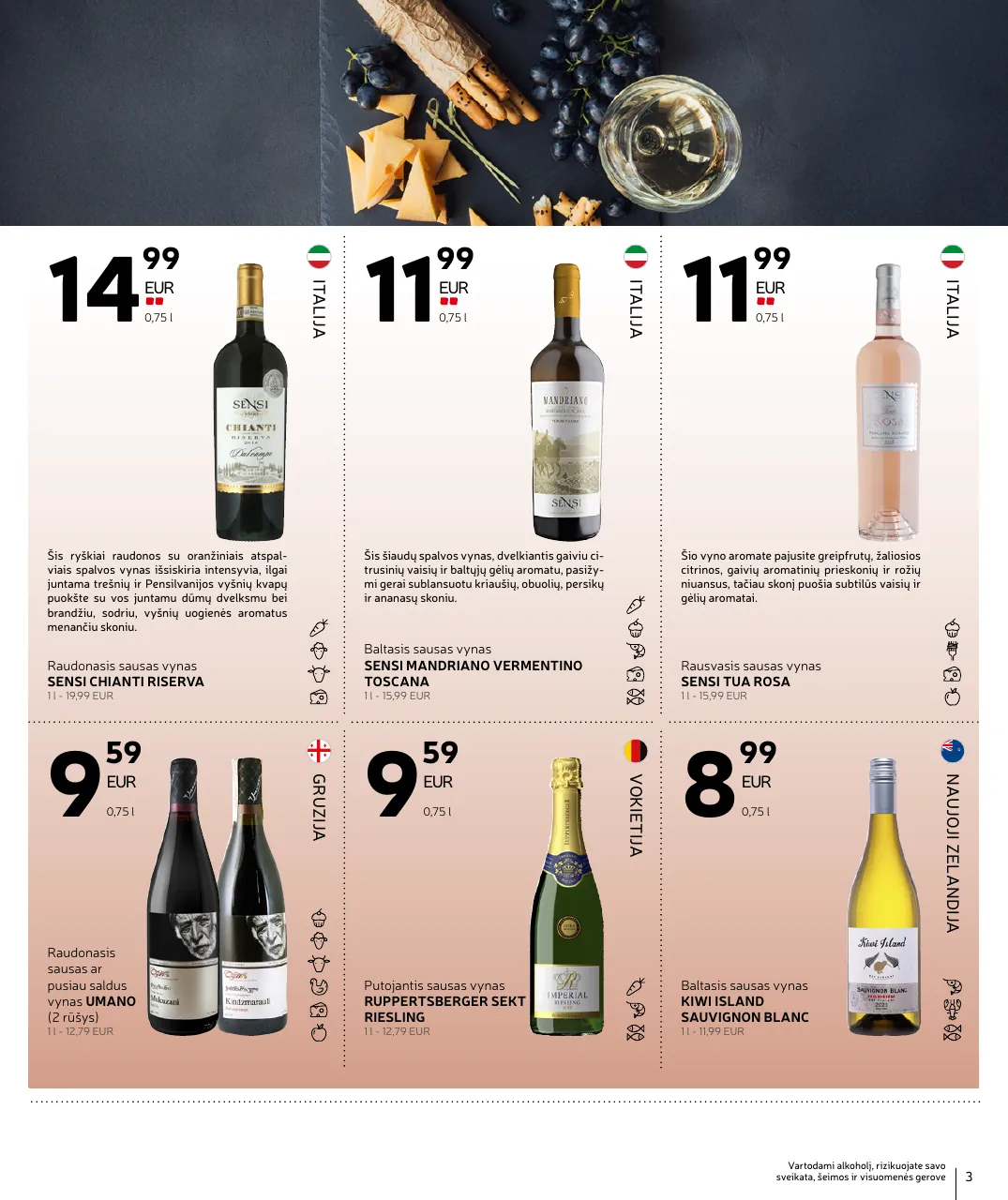 Rimi Alkoholinių gėrimų asortimento katalogas Nr. 20 – p.3