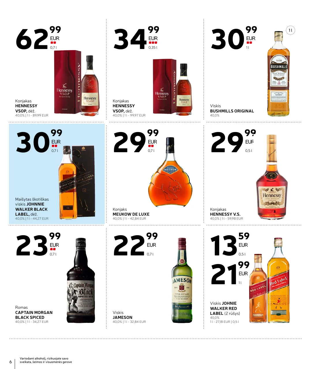 Rimi Alkoholinių gėrimų asortimento katalogas Nr. 20 – p.6