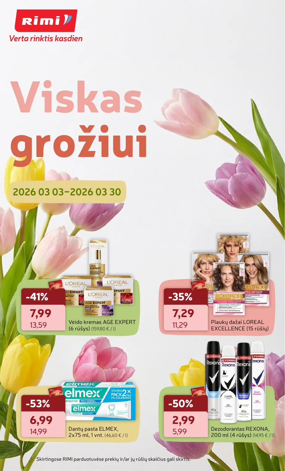 Rimi GROŽIO prekių katalogas Nr. 03 – p.1