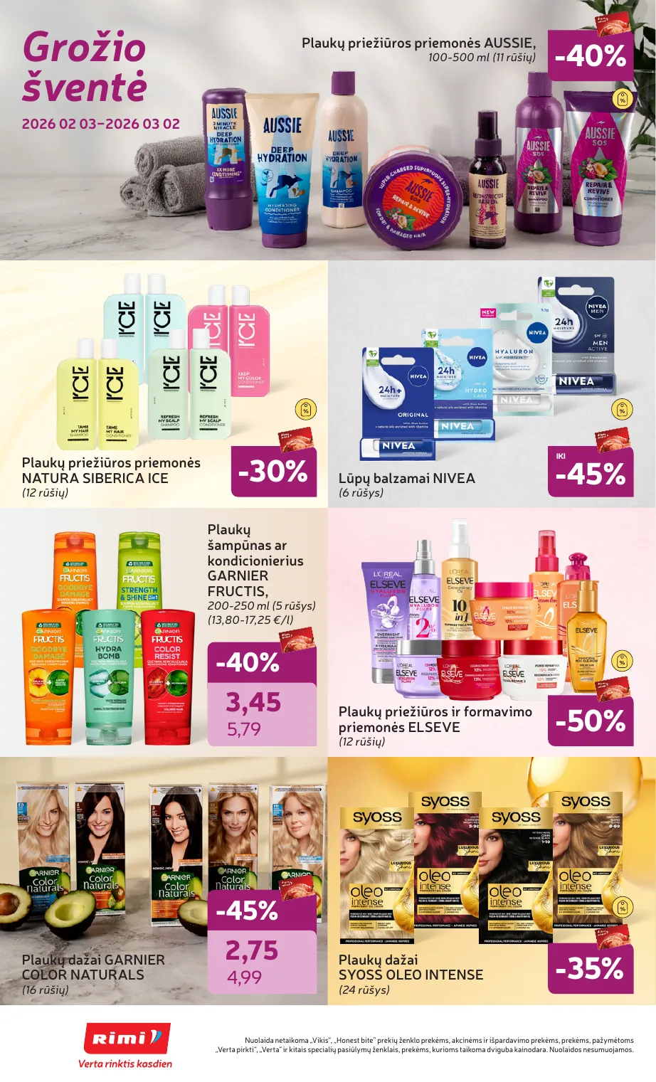 Rimi Savaitinis akcijų leidinys Nr. 08 (2026) – p.2