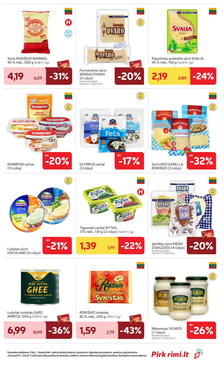 Rimi Savaitinis akcijų leidinys Nr. 08 (2026) – p.21