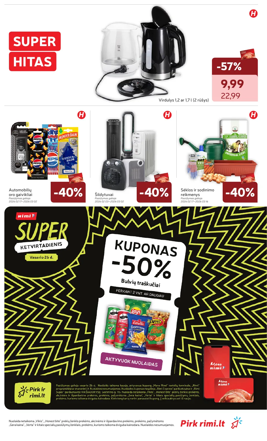 Rimi Savaitinis akcijų leidinys Nr. 09 (2026) – p.35