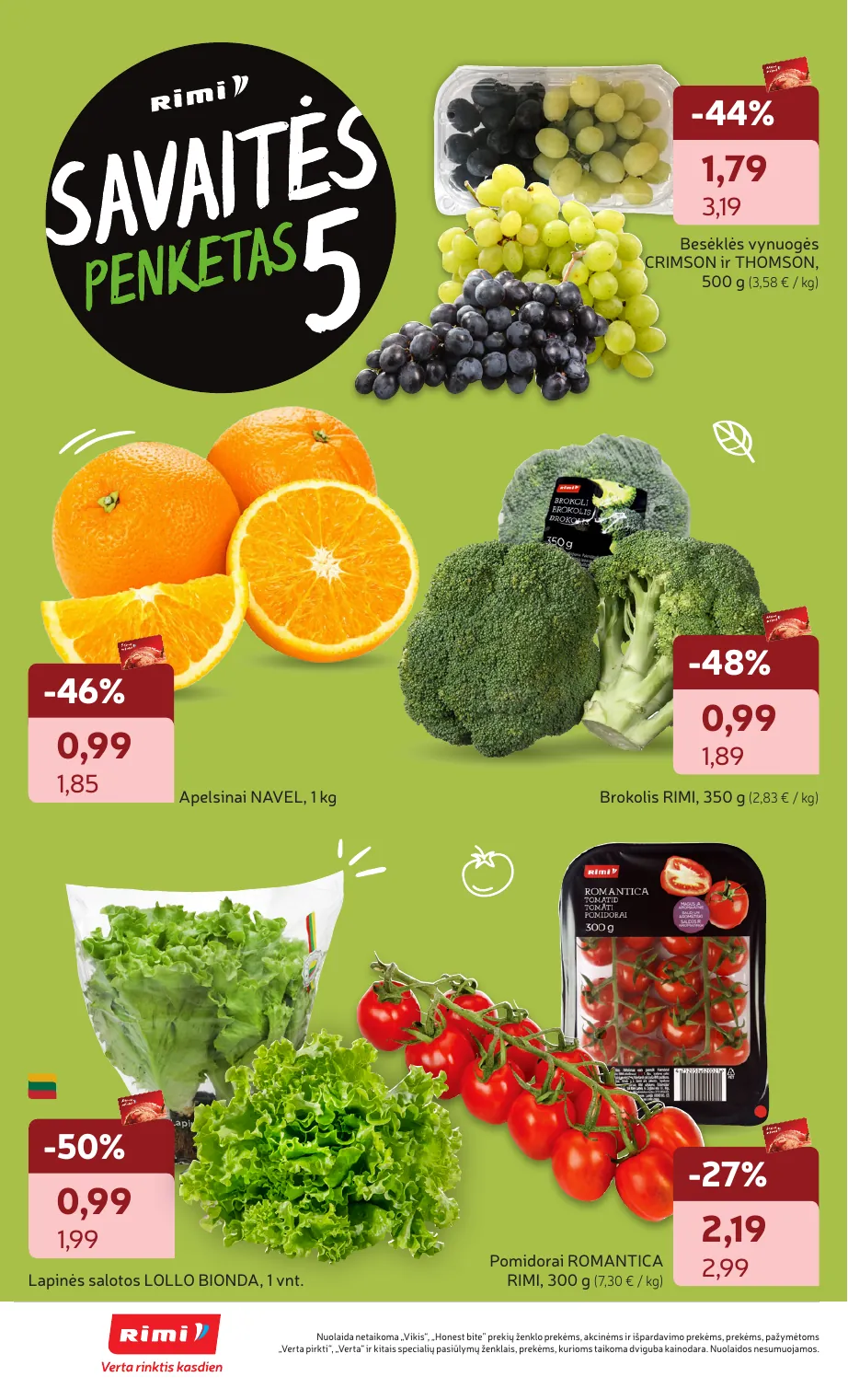 Rimi Savaitinis akcijų leidinys Nr. 10 (2026) – p.14