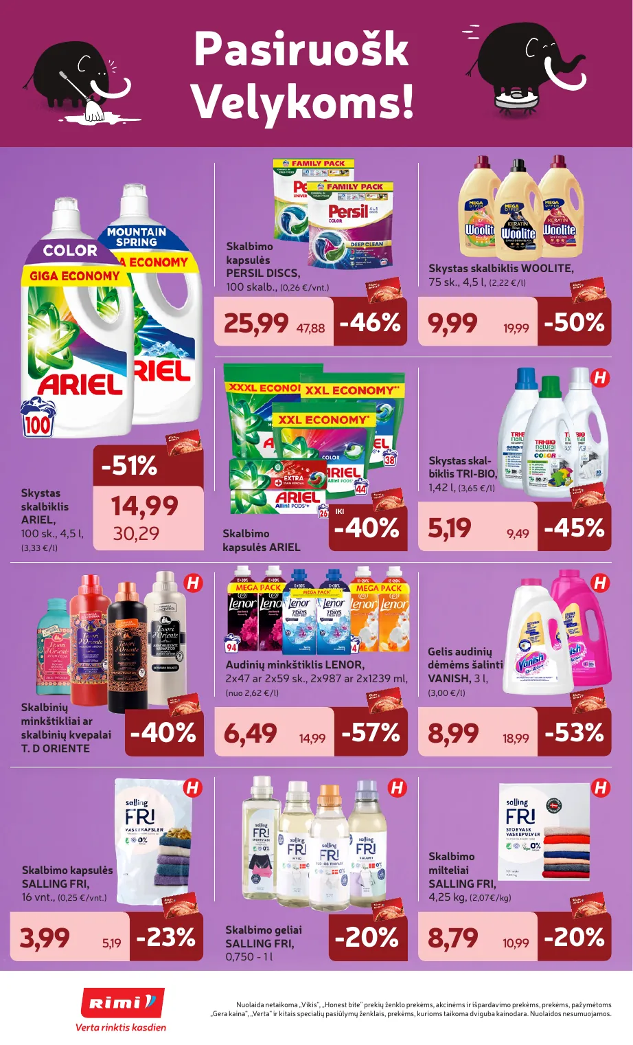 Rimi Savaitinis akcijų leidinys Nr. 10 (2026) – p.34