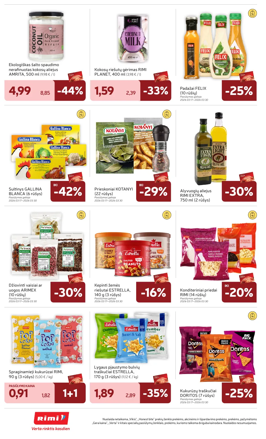 Rimi Savaitinis akcijų leidinys Nr. 12 (2026) – p.30