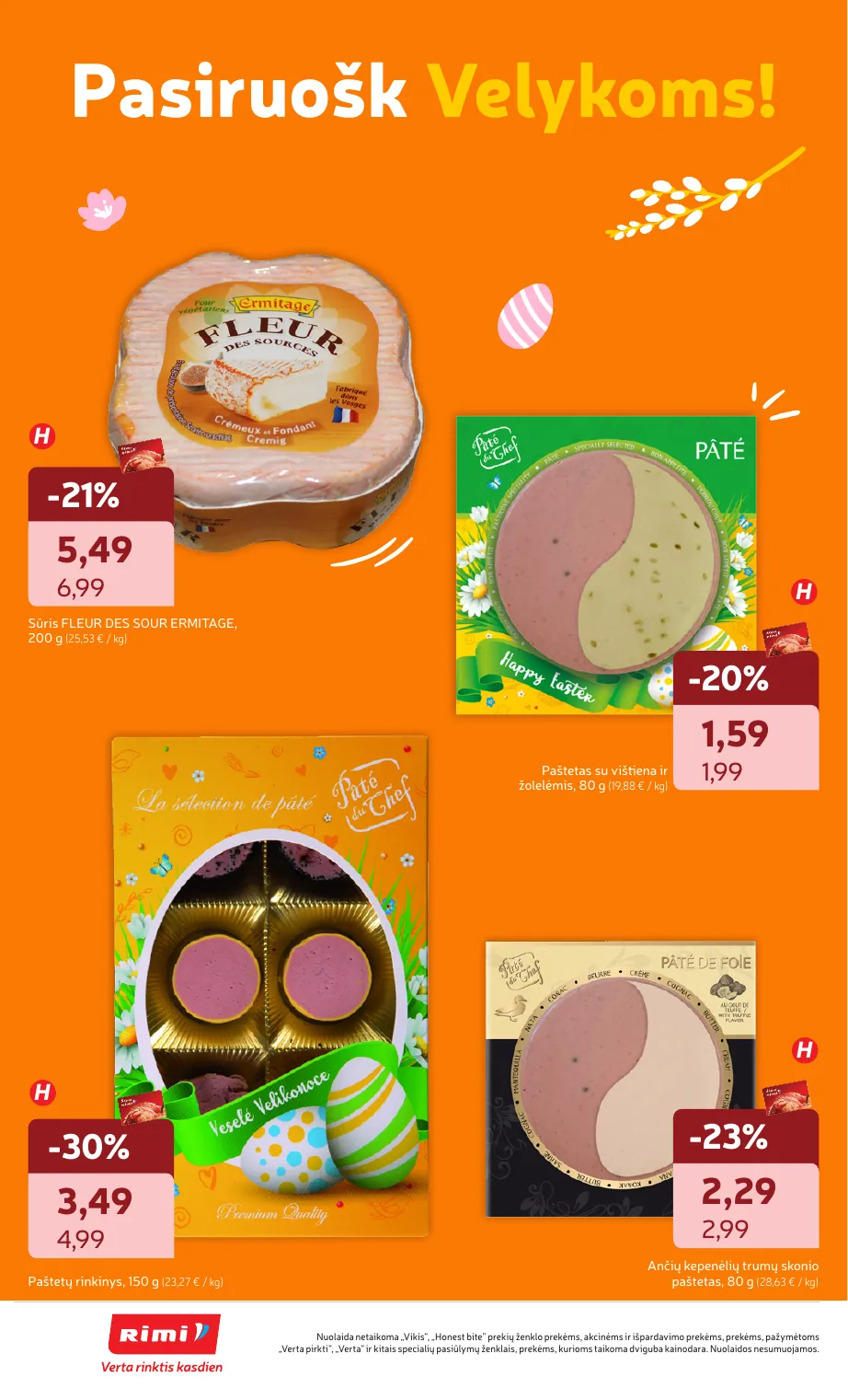 Rimi Savaitinis akcijų leidinys Nr. 12 (2026) – p.6