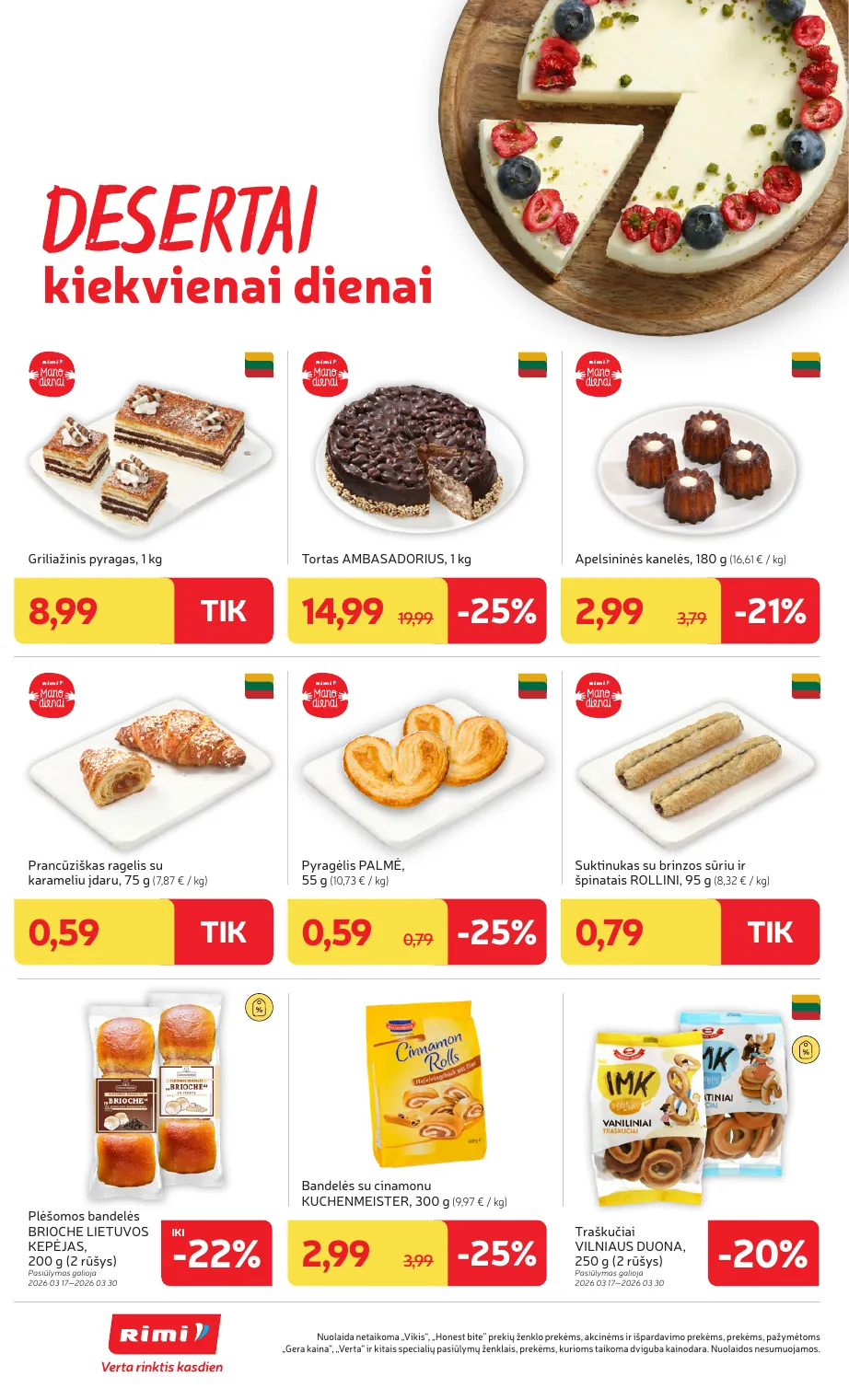 Rimi Savaitinis akcijų leidinys Nr. 13 (2026) – p.12