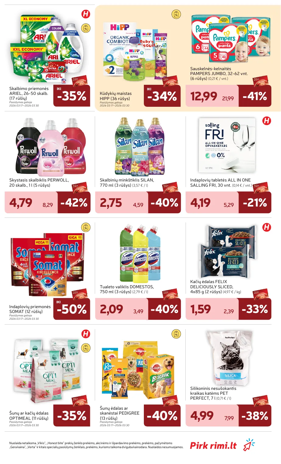 Rimi Savaitinis akcijų leidinys Nr. 13 (2026) – p.33