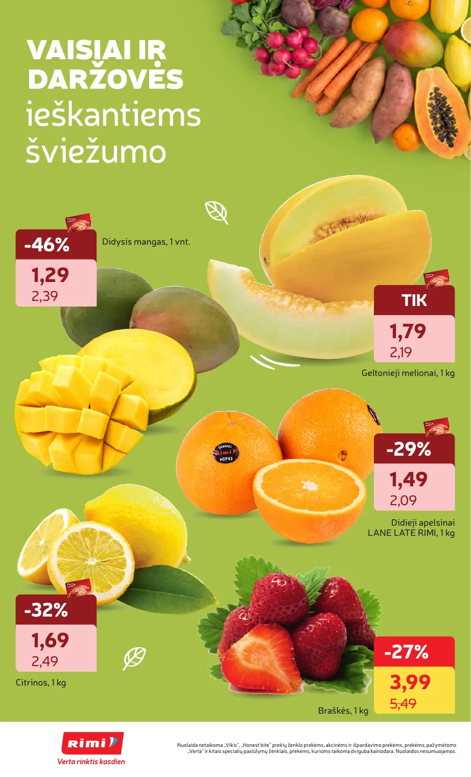 Rimi Savaitinis akcijų leidinys Nr. 14 (2026) – p.18