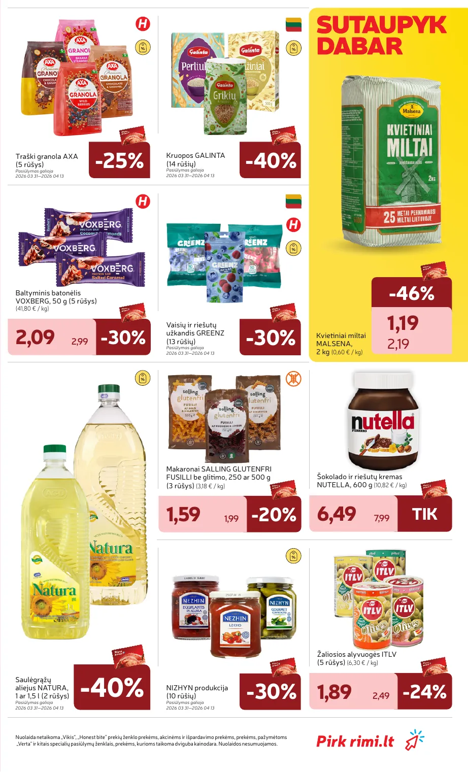 Rimi Savaitinis akcijų leidinys Nr. 14 (2026) – p.29