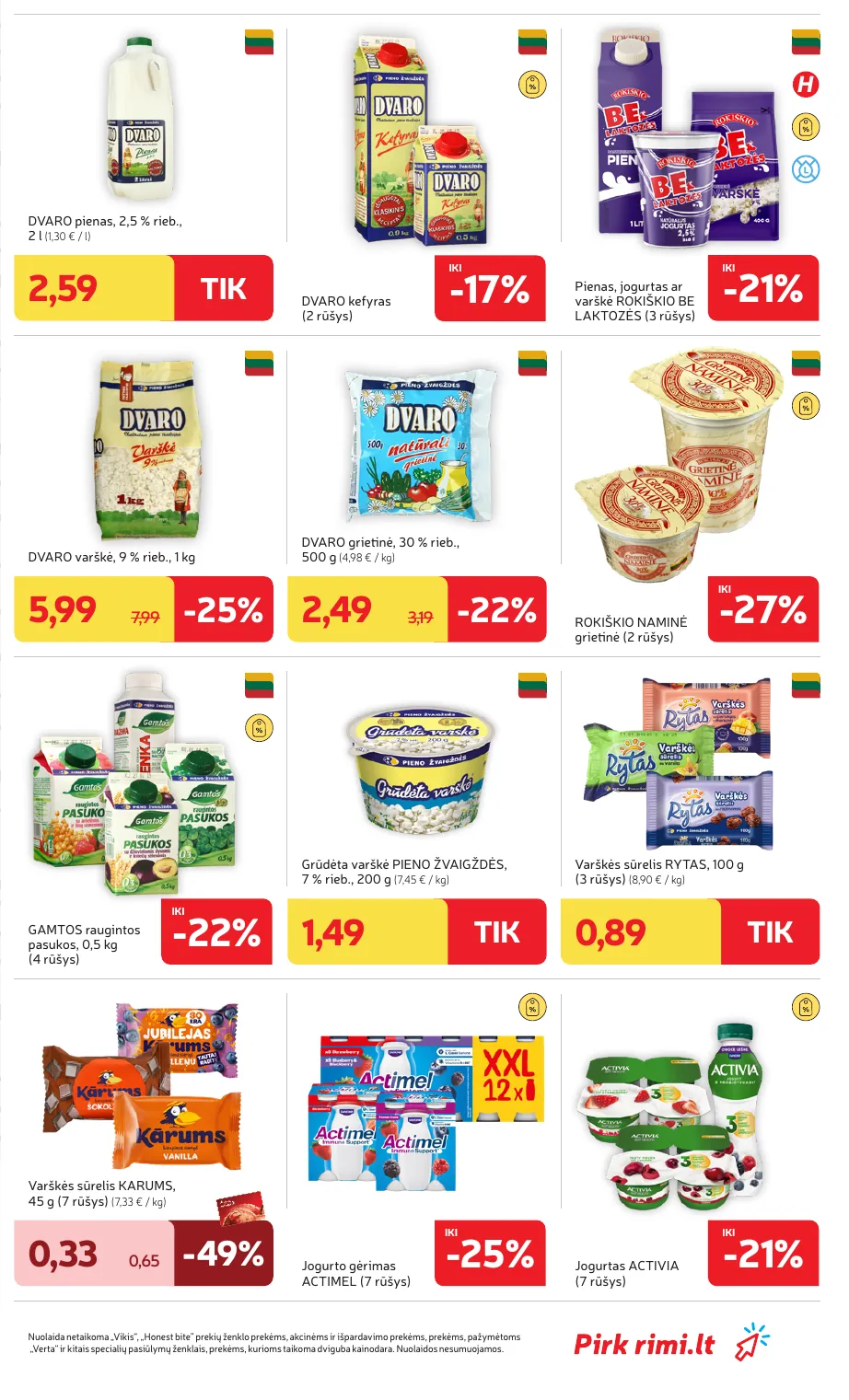 Rimi Savaitinis akcijų leidinys Nr. 15 (2026) – p.23