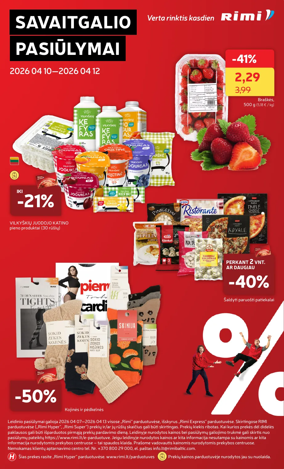 Rimi Savaitinis akcijų leidinys Nr. 15 (2026) – p.36