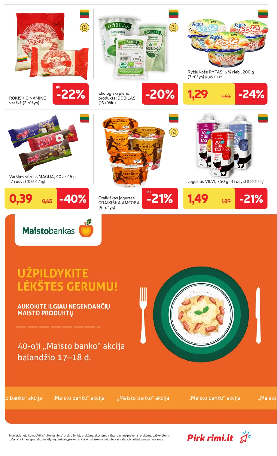 Rimi Savaitinis akcijų leidinys Nr. 16 (2026) – p.23