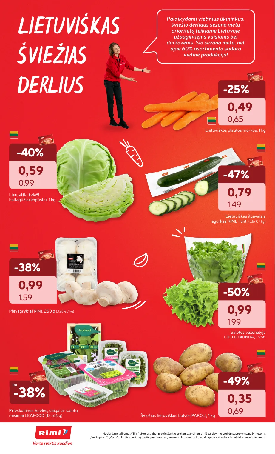 Rimi Savaitinis akcijų leidinys Nr. 37 (2025) – p.10