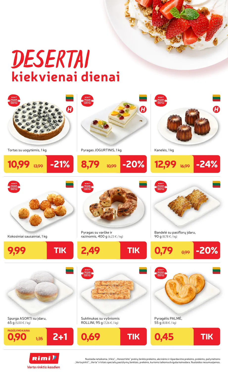 Rimi Savaitinis akcijų leidinys Nr. 37 (2025) – p.14
