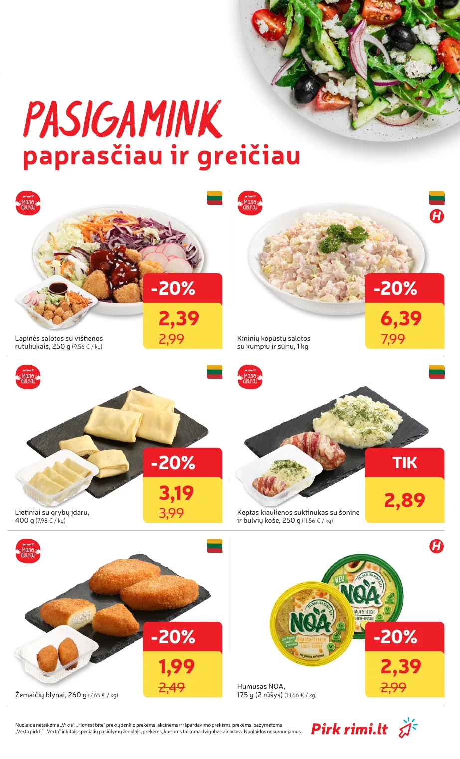 Rimi Savaitinis akcijų leidinys Nr. 37 (2025) – p.15