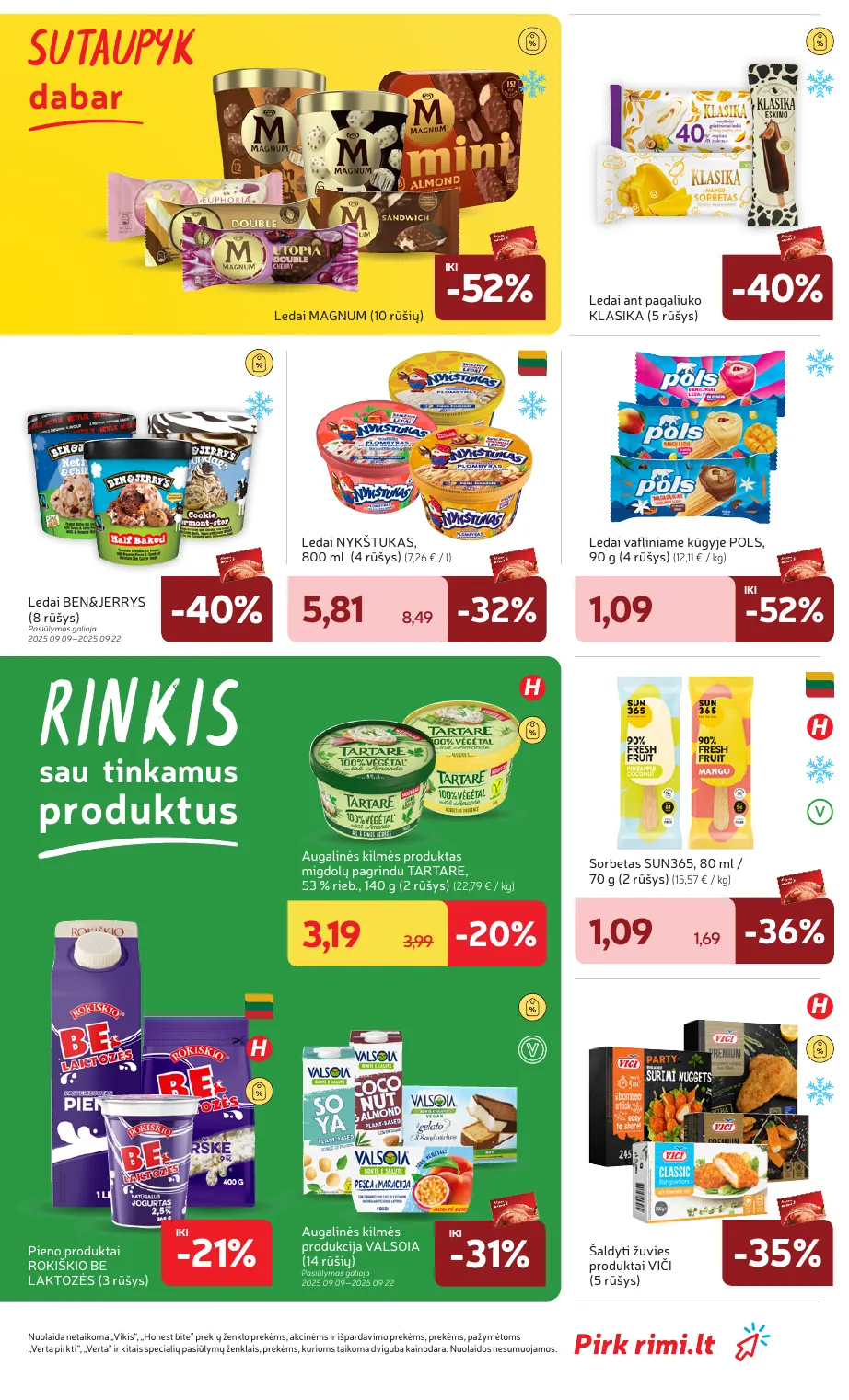 Rimi Savaitinis akcijų leidinys Nr. 37 (2025) – p.19