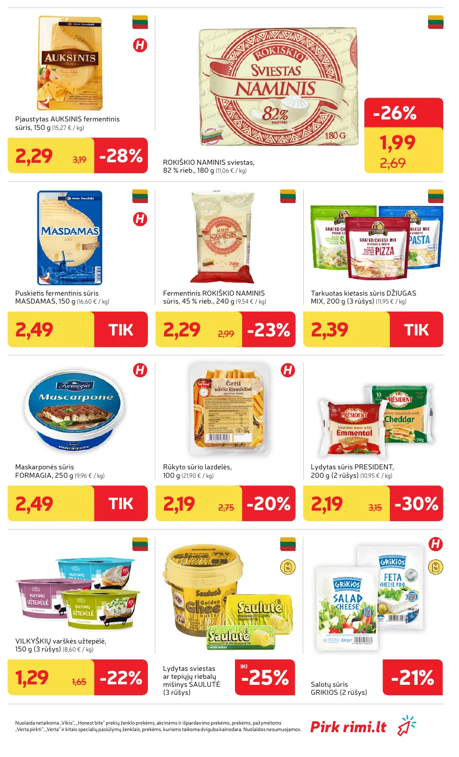 Rimi Savaitinis akcijų leidinys Nr. 37 (2025) – p.21
