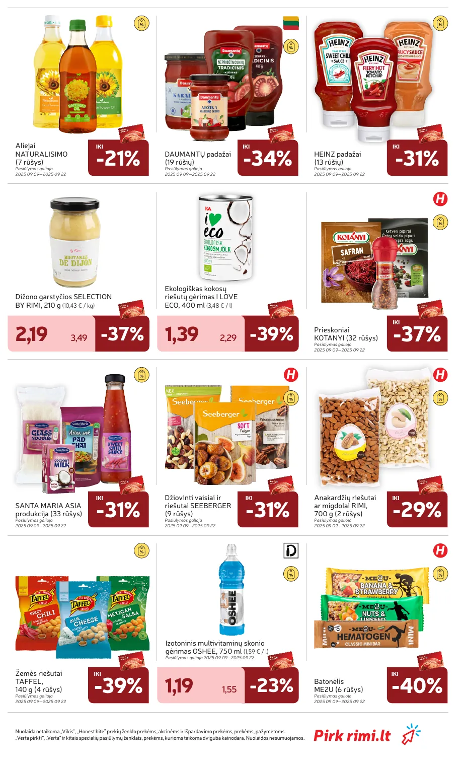 Rimi Savaitinis akcijų leidinys Nr. 37 (2025) – p.27
