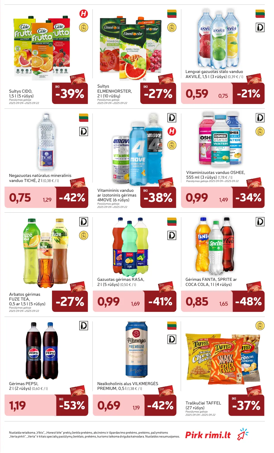 Rimi Savaitinis akcijų leidinys Nr. 37 (2025) – p.29