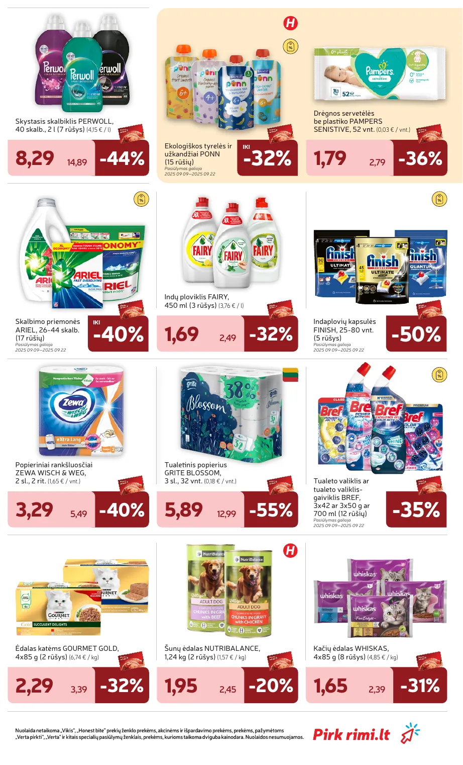 Rimi Savaitinis akcijų leidinys Nr. 37 (2025) – p.33