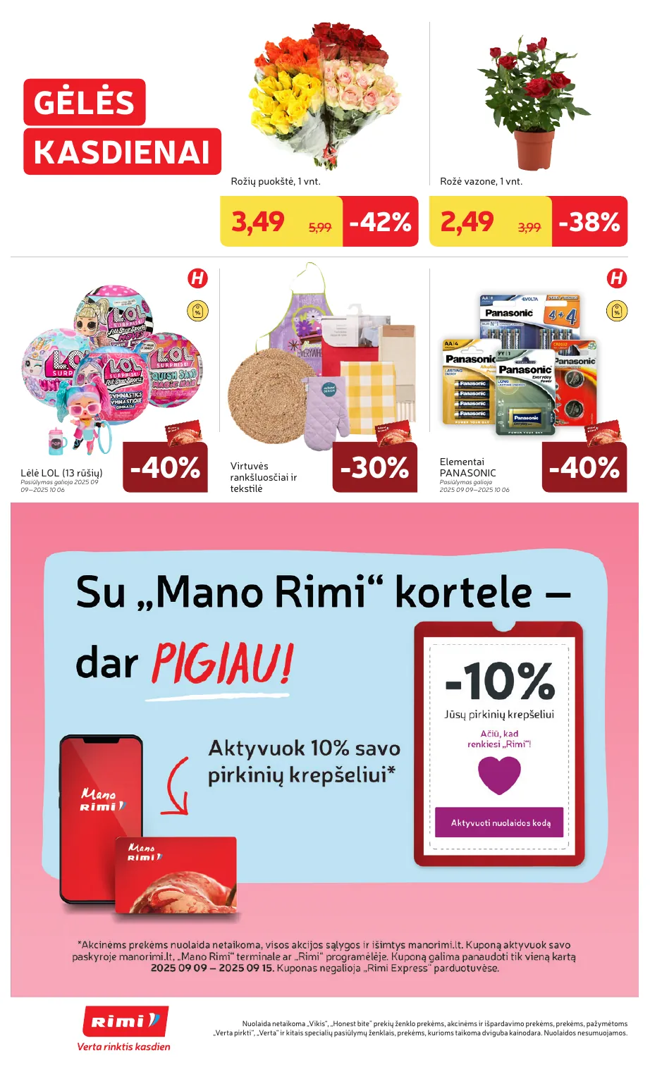 Rimi Savaitinis akcijų leidinys Nr. 37 (2025) – p.34