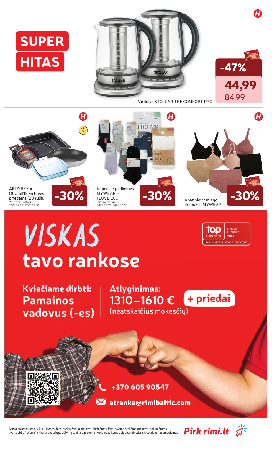 Rimi Savaitinis akcijų leidinys Nr. 37 (2025) – p.35