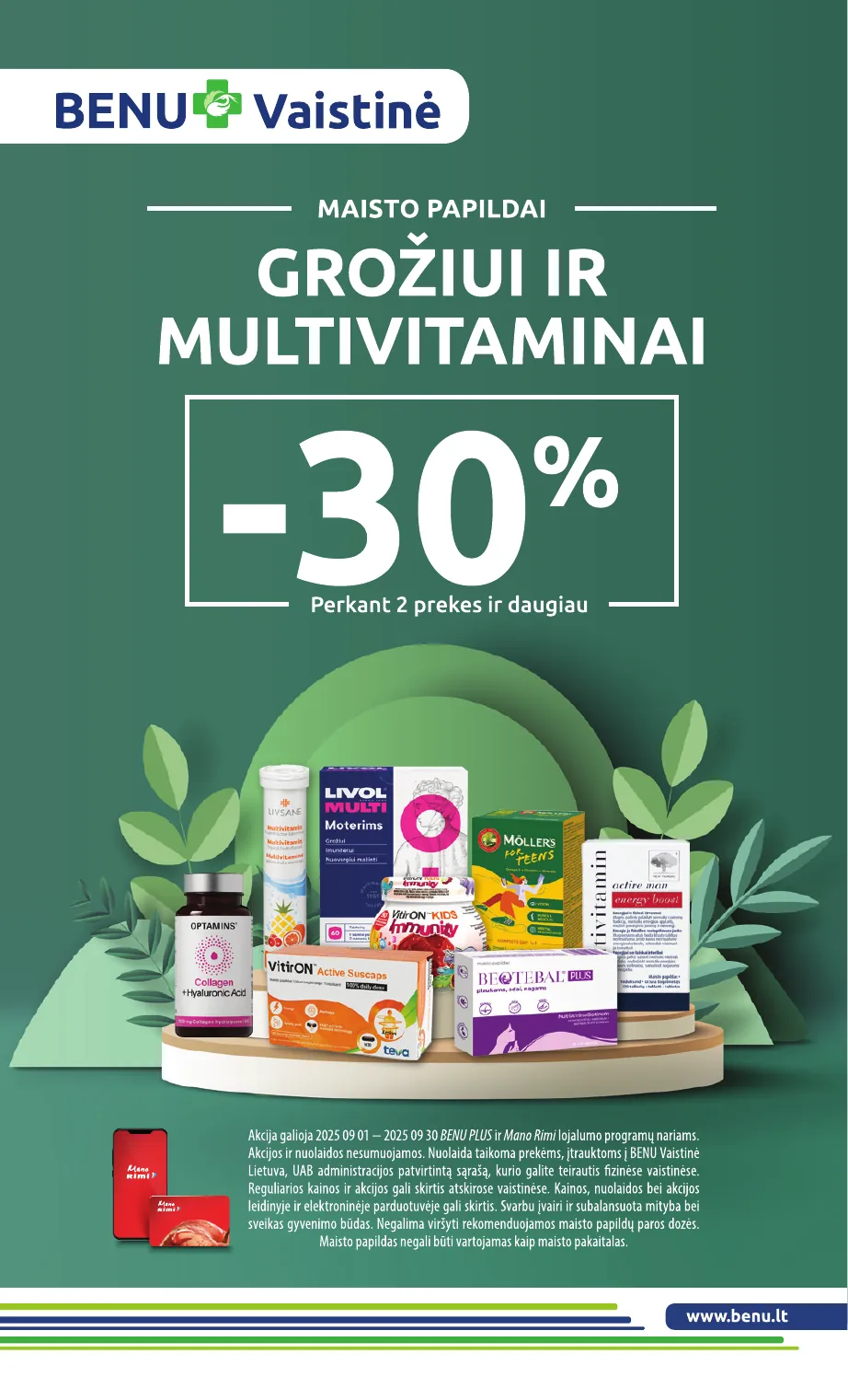 Rimi Savaitinis akcijų leidinys Nr. 37 (2025) – p.36