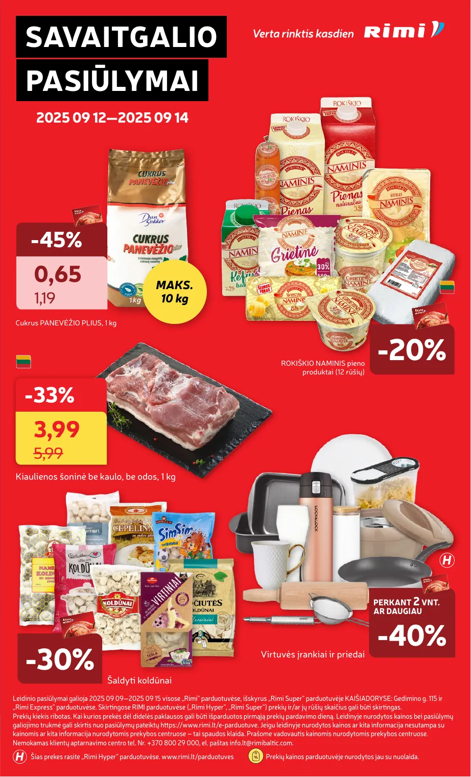 Rimi Savaitinis akcijų leidinys Nr. 37 (2025) – p.37