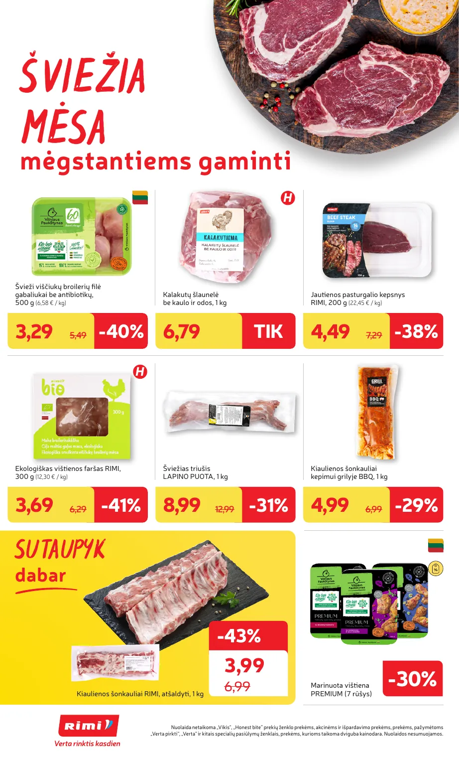 Rimi Savaitinis akcijų leidinys Nr. 37 (2025) – p.6