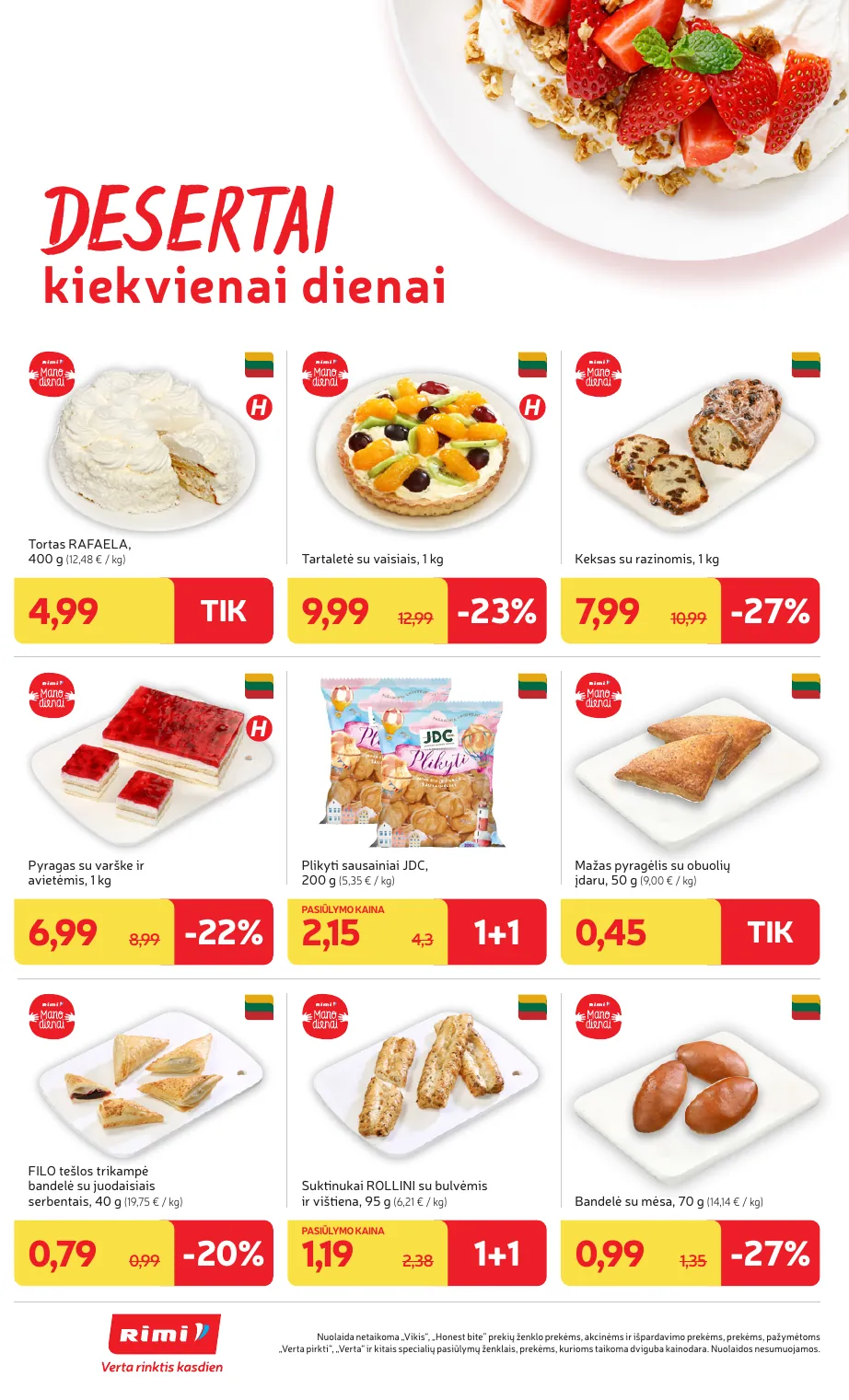 Rimi Savaitinis akcijų leidinys Nr. 38 (2025) – p.12