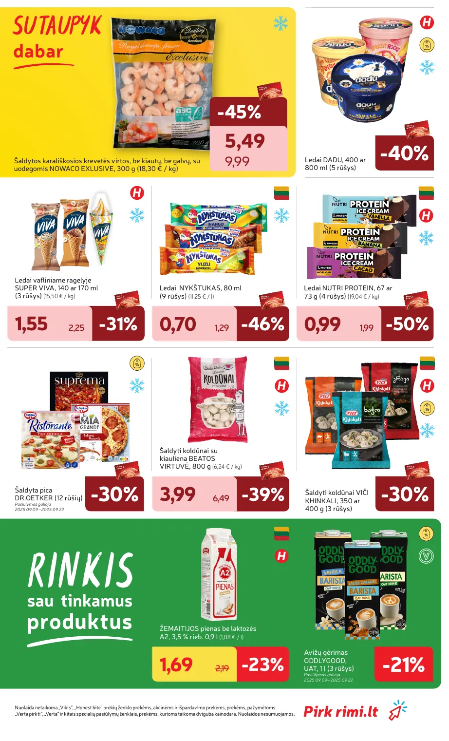 Rimi Savaitinis akcijų leidinys Nr. 38 (2025) – p.17