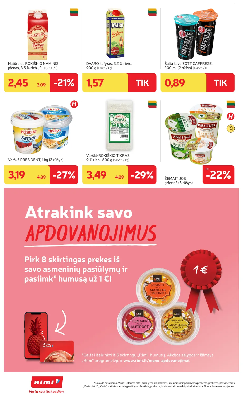Rimi Savaitinis akcijų leidinys Nr. 38 (2025) – p.20