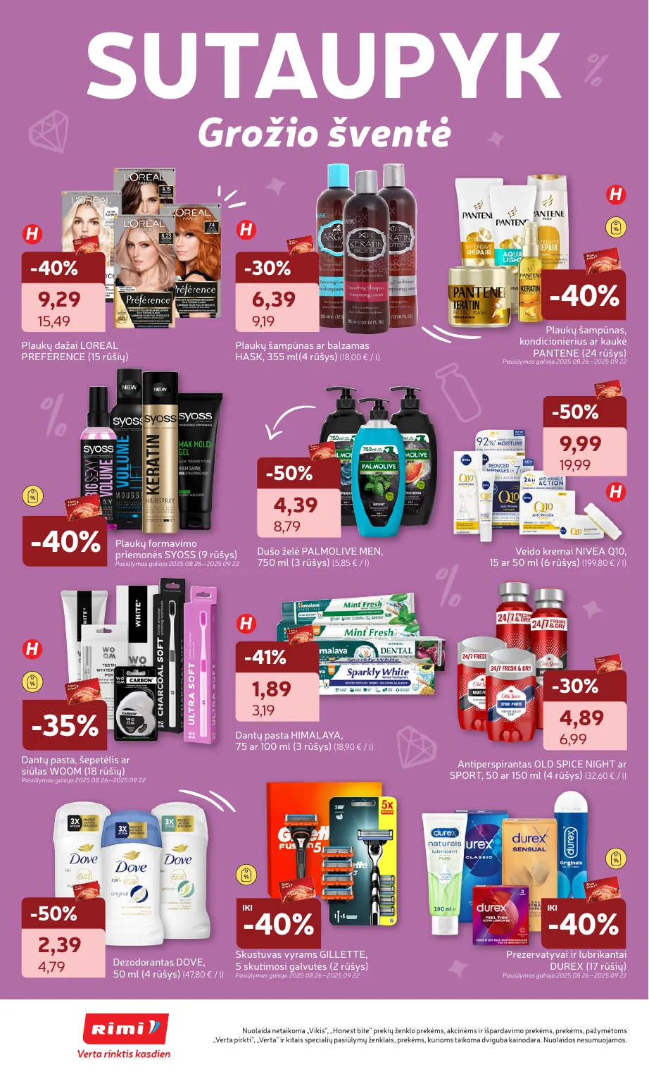 Rimi Savaitinis akcijų leidinys Nr. 38 (2025) – p.28