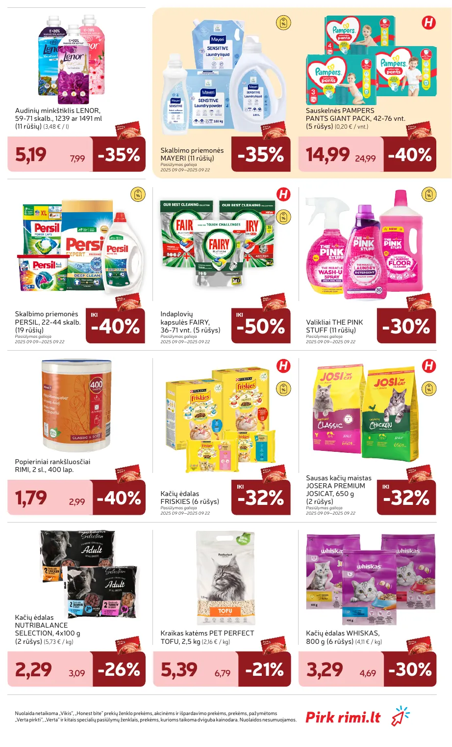 Rimi Savaitinis akcijų leidinys Nr. 38 (2025) – p.31