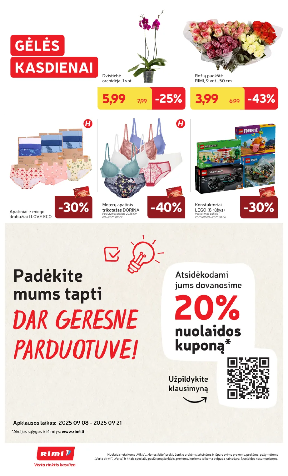 Rimi Savaitinis akcijų leidinys Nr. 38 (2025) – p.34