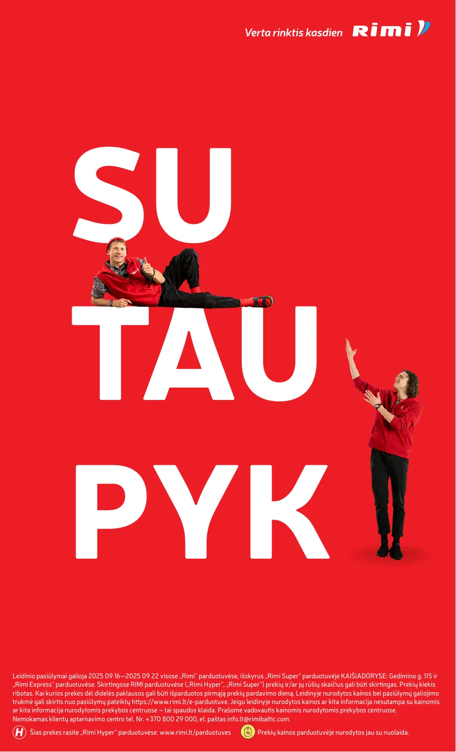Rimi Savaitinis akcijų leidinys Nr. 38 (2025) – p.39