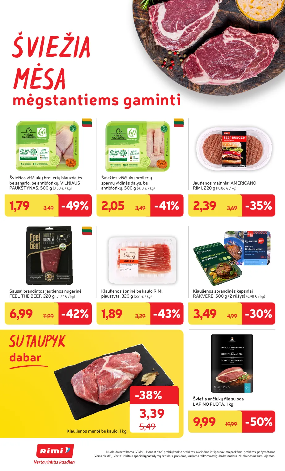 Rimi Savaitinis akcijų leidinys Nr. 38 (2025) – p.6