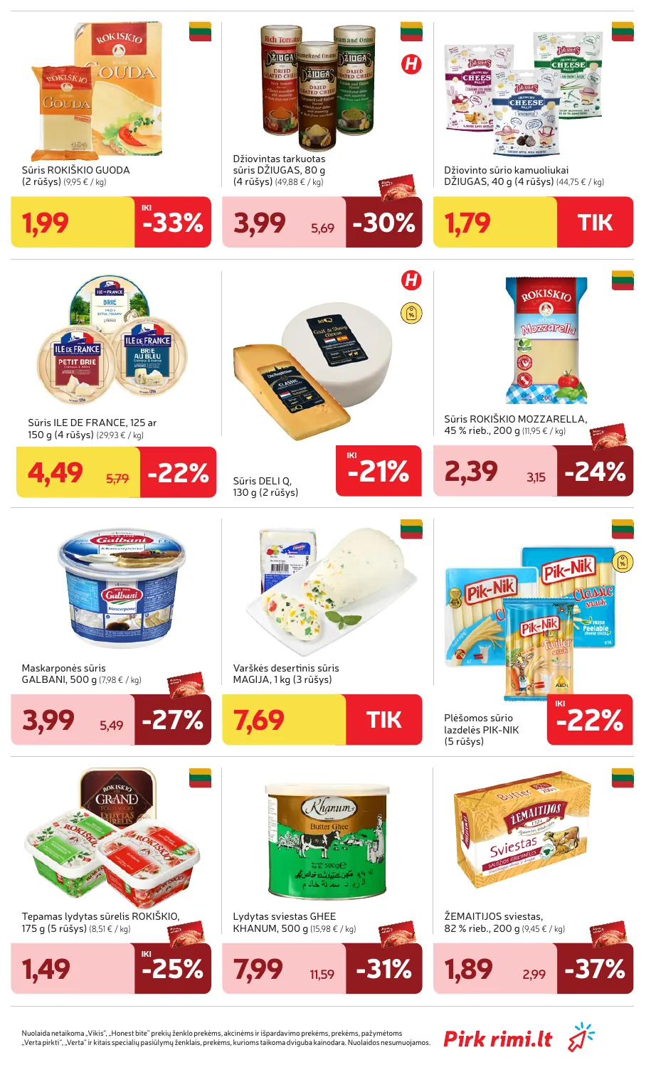 Rimi Savaitinis akcijų leidinys Nr. 39 (2025) – p.15