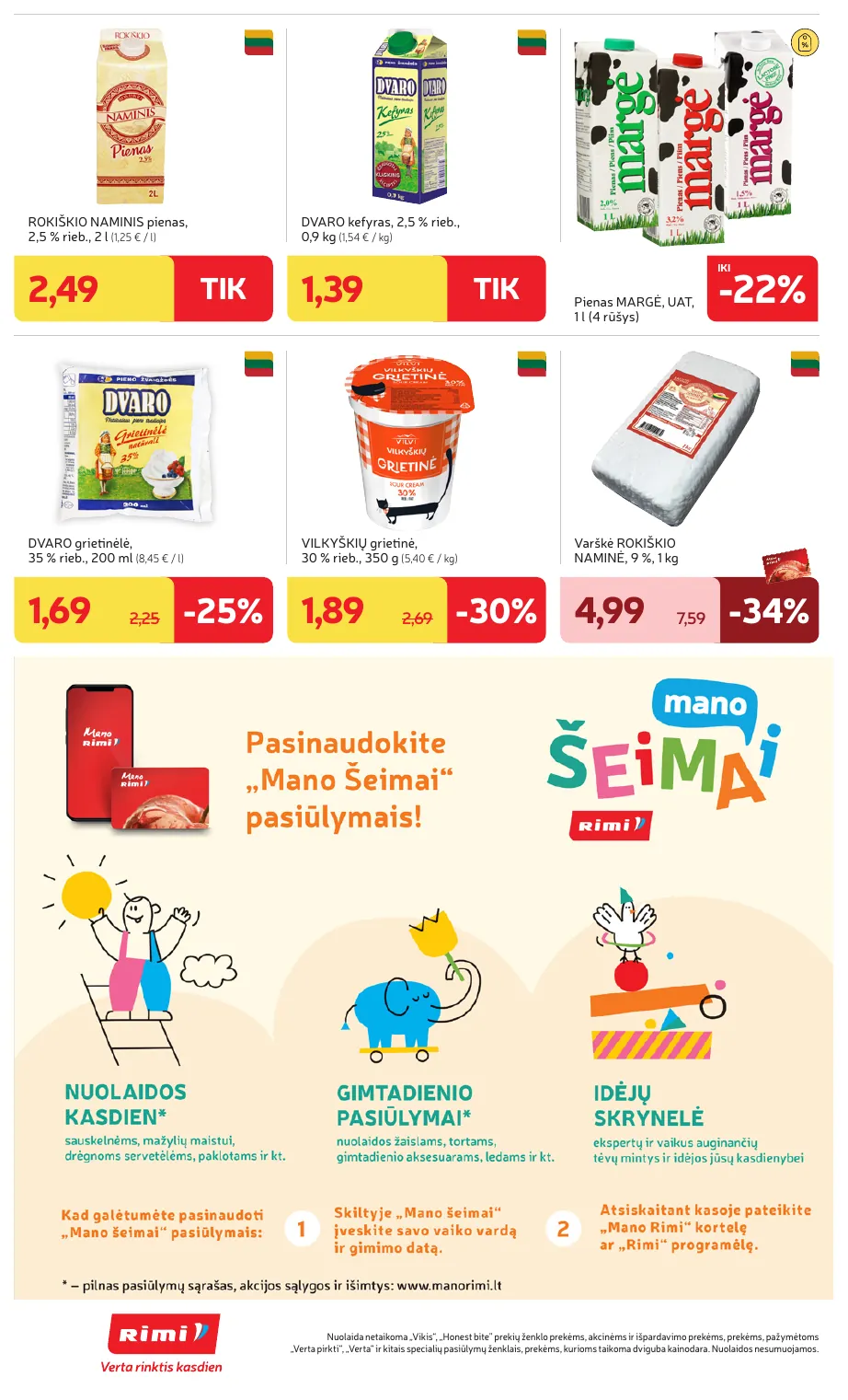Rimi Savaitinis akcijų leidinys Nr. 39 (2025) – p.16