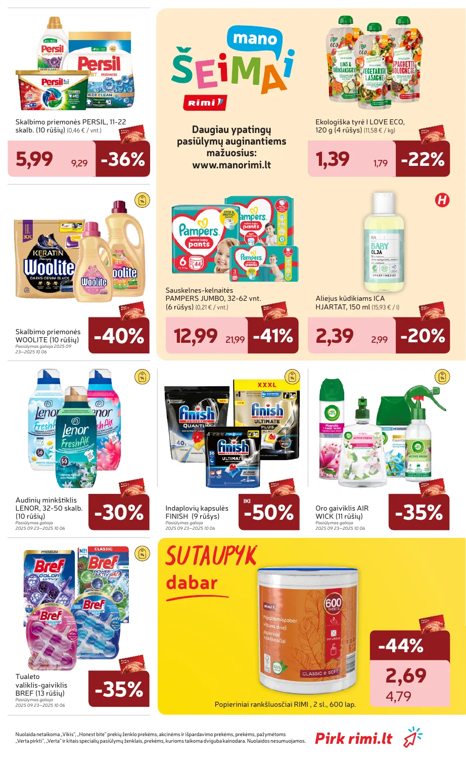 Rimi Savaitinis akcijų leidinys Nr. 39 (2025) – p.27