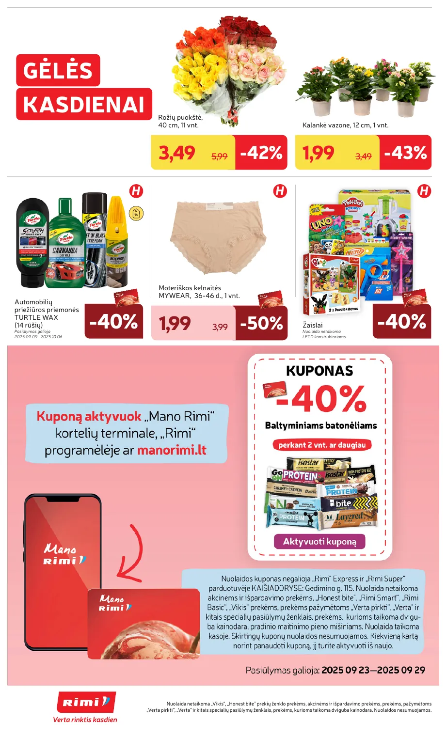 Rimi Savaitinis akcijų leidinys Nr. 39 (2025) – p.29