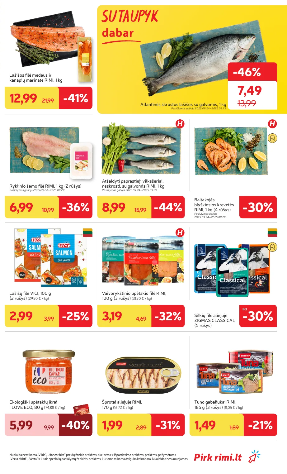 Rimi Savaitinis akcijų leidinys Nr. 39 (2025) – p.5