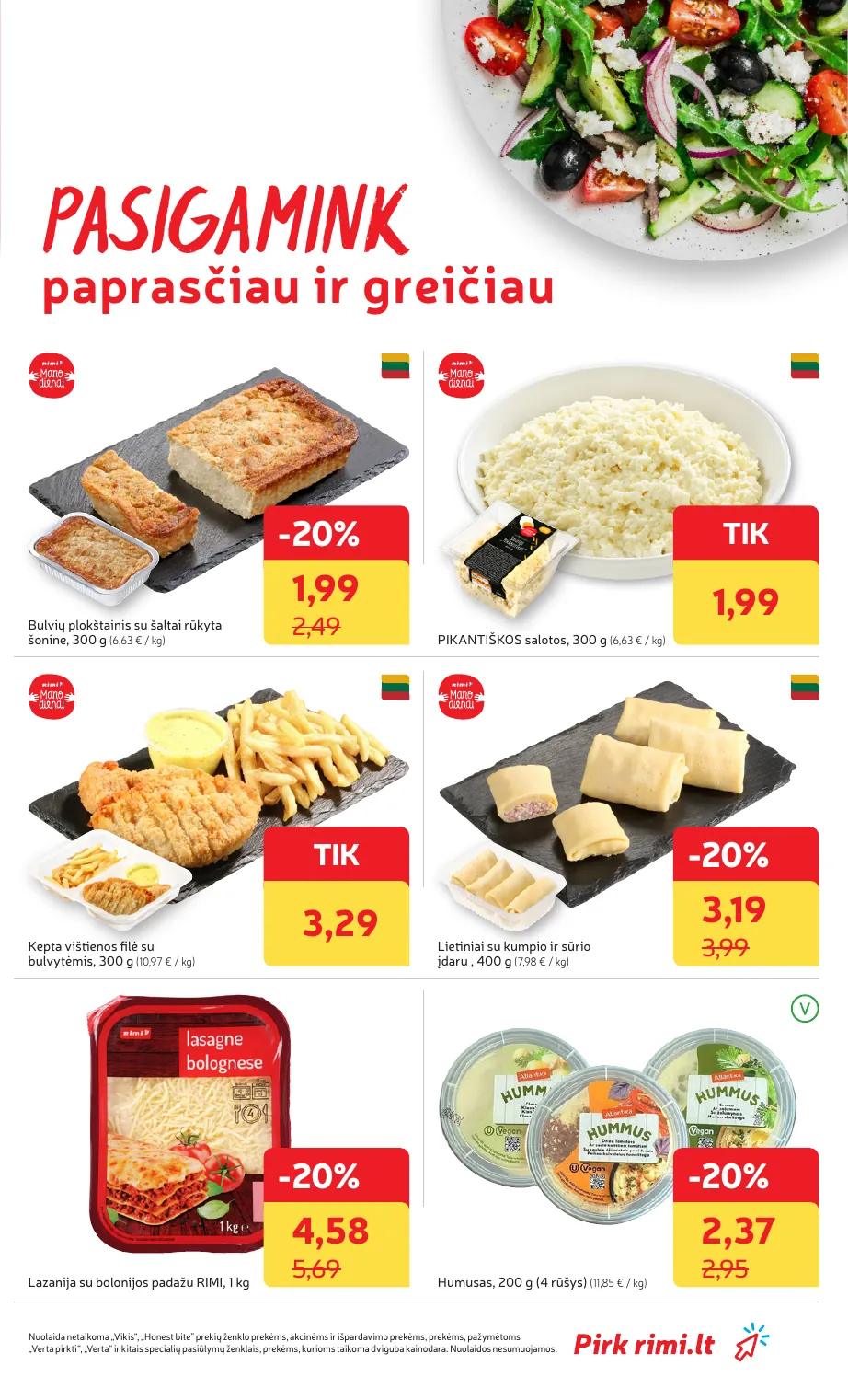 Rimi Savaitinis akcijų leidinys Nr. 39 (2025) – p.9