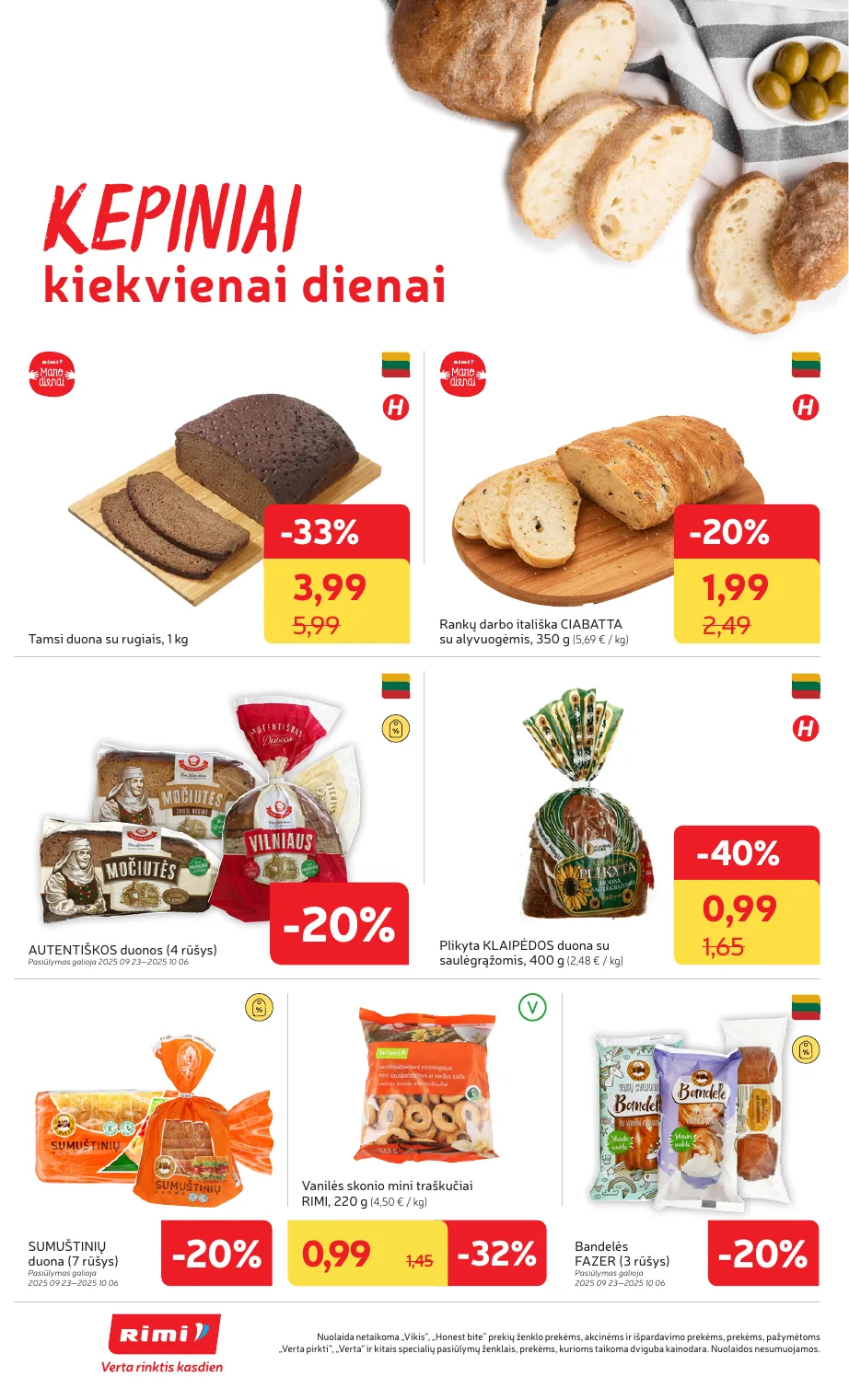 Rimi Savaitinis akcijų leidinys Nr. 40 (2025) – p.10