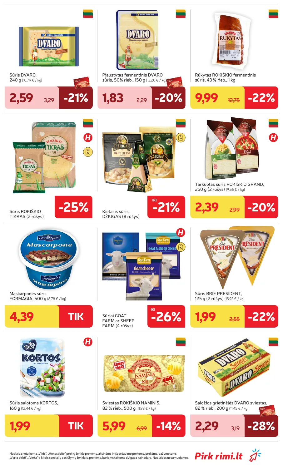 Rimi Savaitinis akcijų leidinys Nr. 40 (2025) – p.15